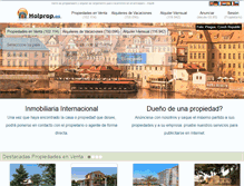 Tablet Screenshot of holprop.es